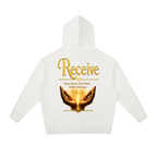 "Believe and Receive" Unisex Relaxed Pullover Hoodie