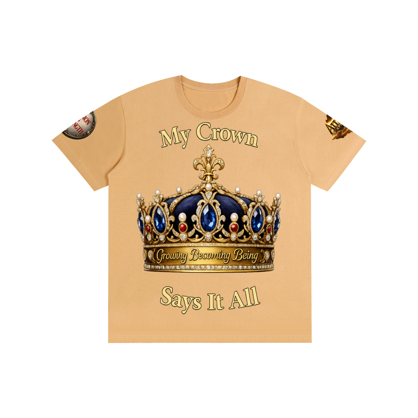 "My Crown" Pure Cotton Unisex T-Shirt