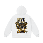 "Purpose" Oversize Heavyweight Fleece Hoodie