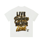 "Purpose Plan" Unisex Solid Color Regular Fit T-Shirt