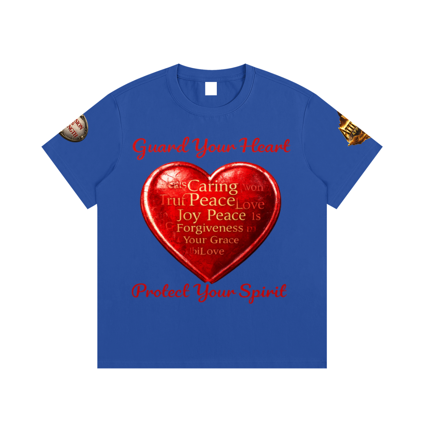 Unisex Guard Your Heart Tee – Red Heart Graphic