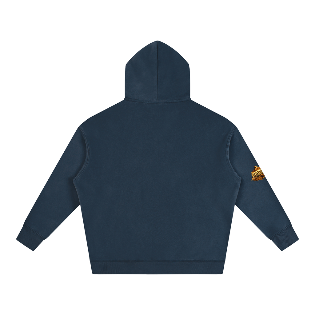 "Built Different" Oversize Fleeced Hoodie