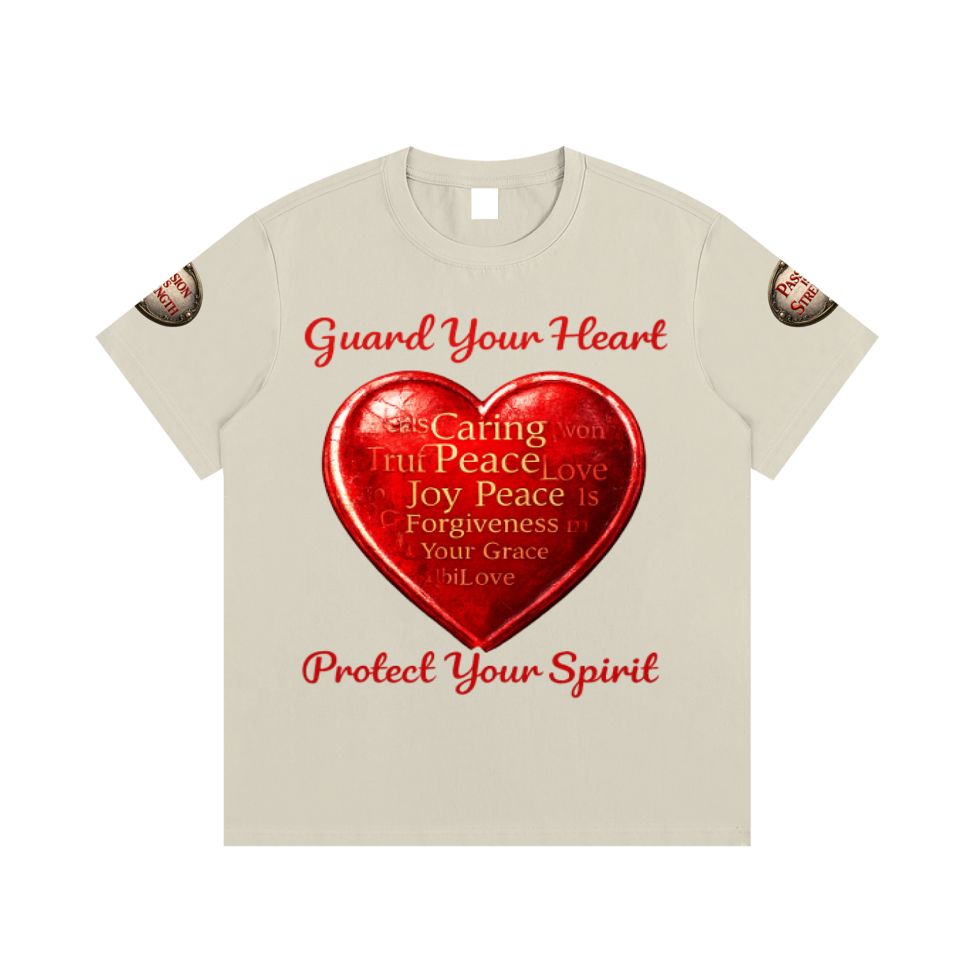 Unisex "Guard Your Heart" Essential Cotton T-Shirt