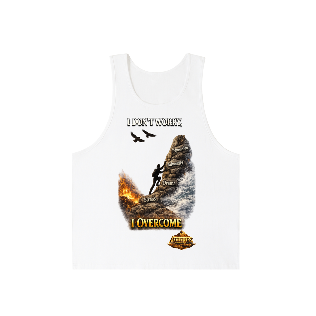 "i Overcome" Unisex Loose Tank Top