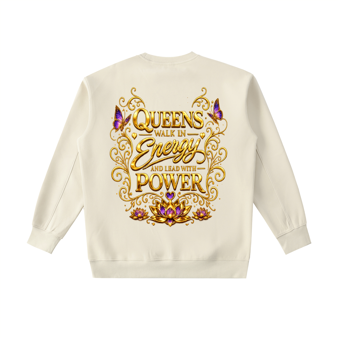 "Queen's Energy" Essential Heavyweight Crewneck Sweatshirt