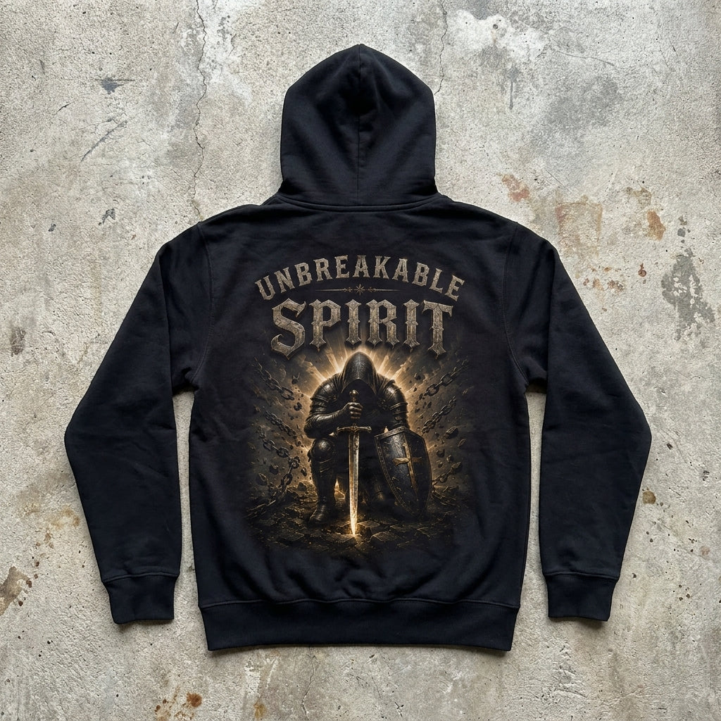 “Locked in” Fleeced Boxy Hoodie