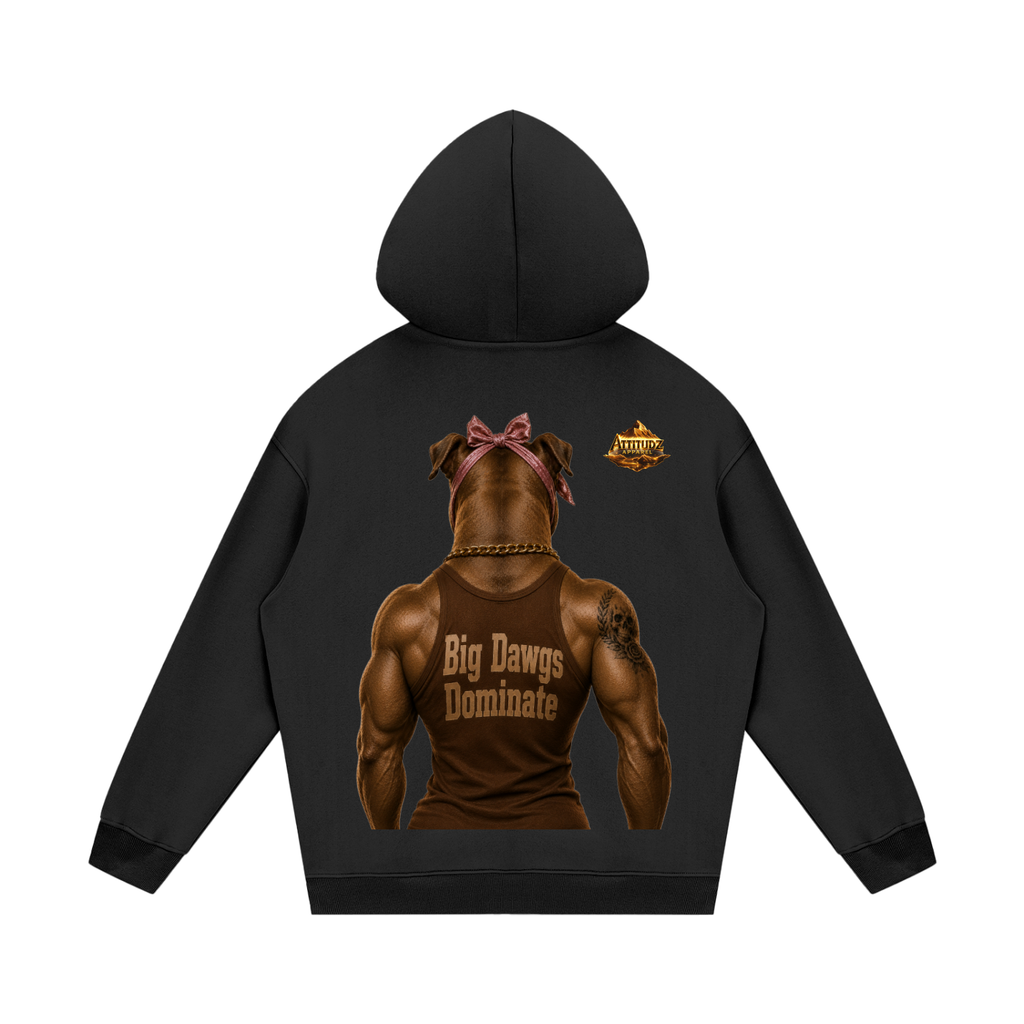 Woman's "Big Dawgs" Fleece Hoodie