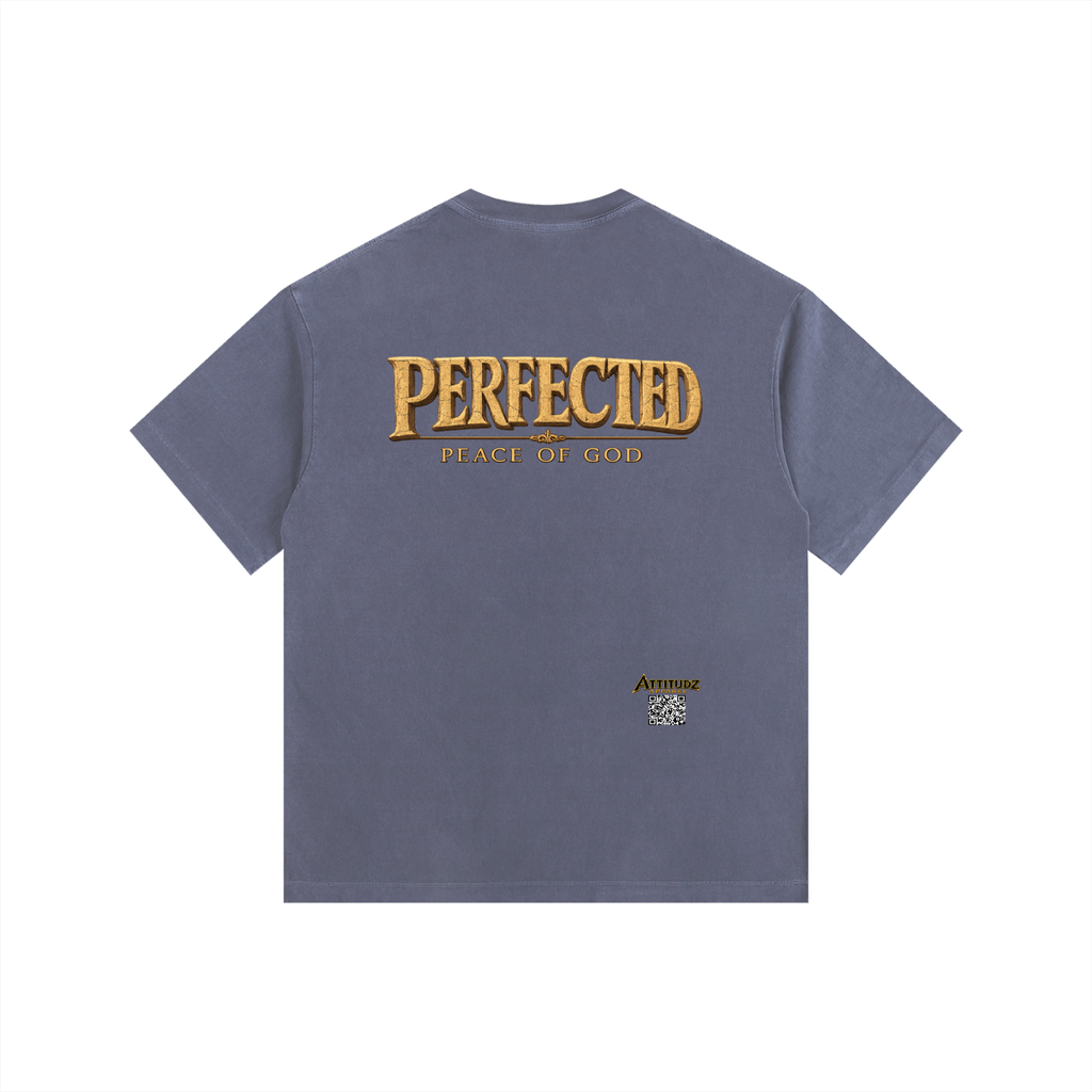Perfected" Vintage Washed Oversized Cotton T-Shirt