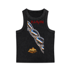 Woman's "Greatness" Snow Washed Tank – Street Graphic