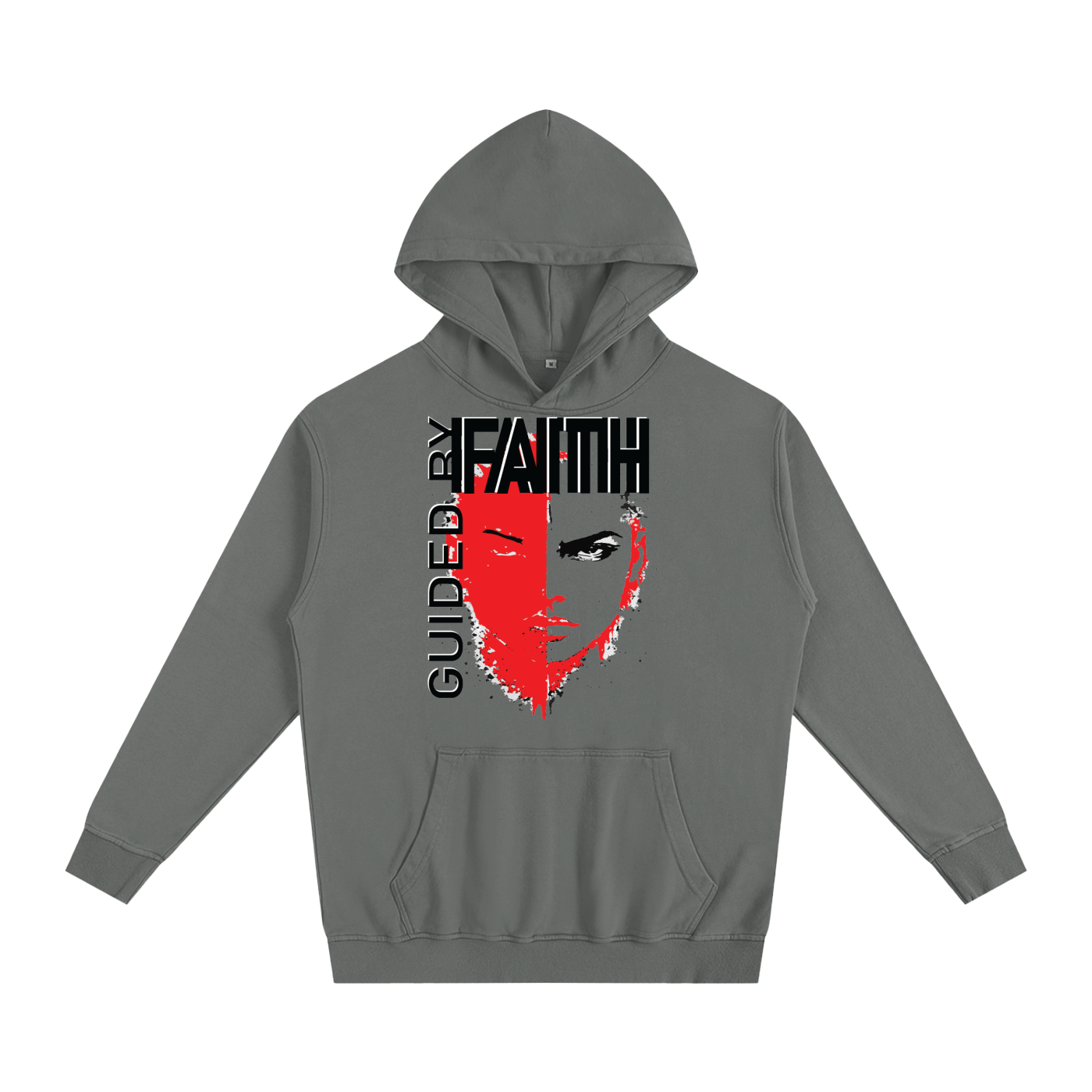 Guided by Faith – Unisex Oversized Hoodie