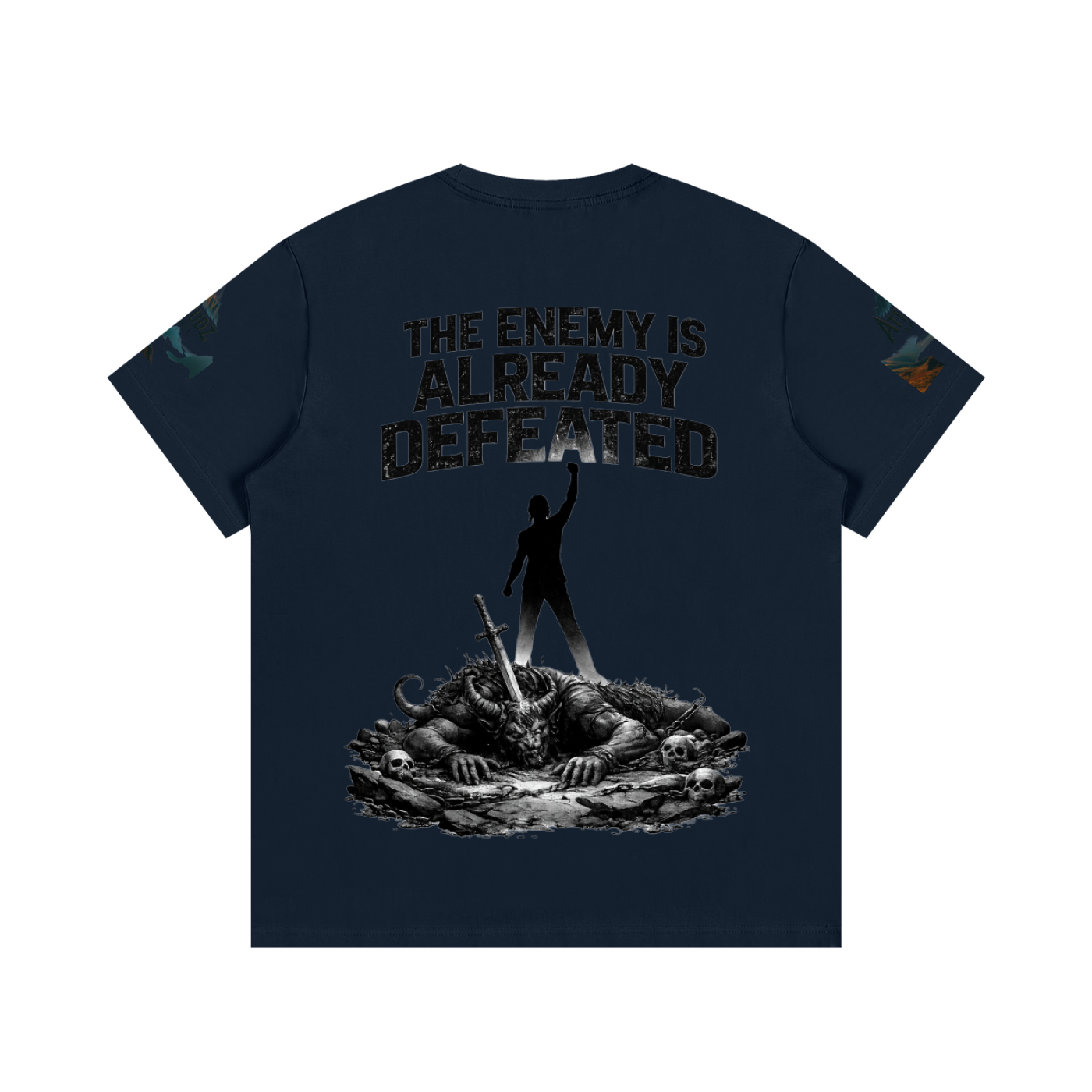 Men's/Women's: I Overcome, Essential Cotton T-Shirt
