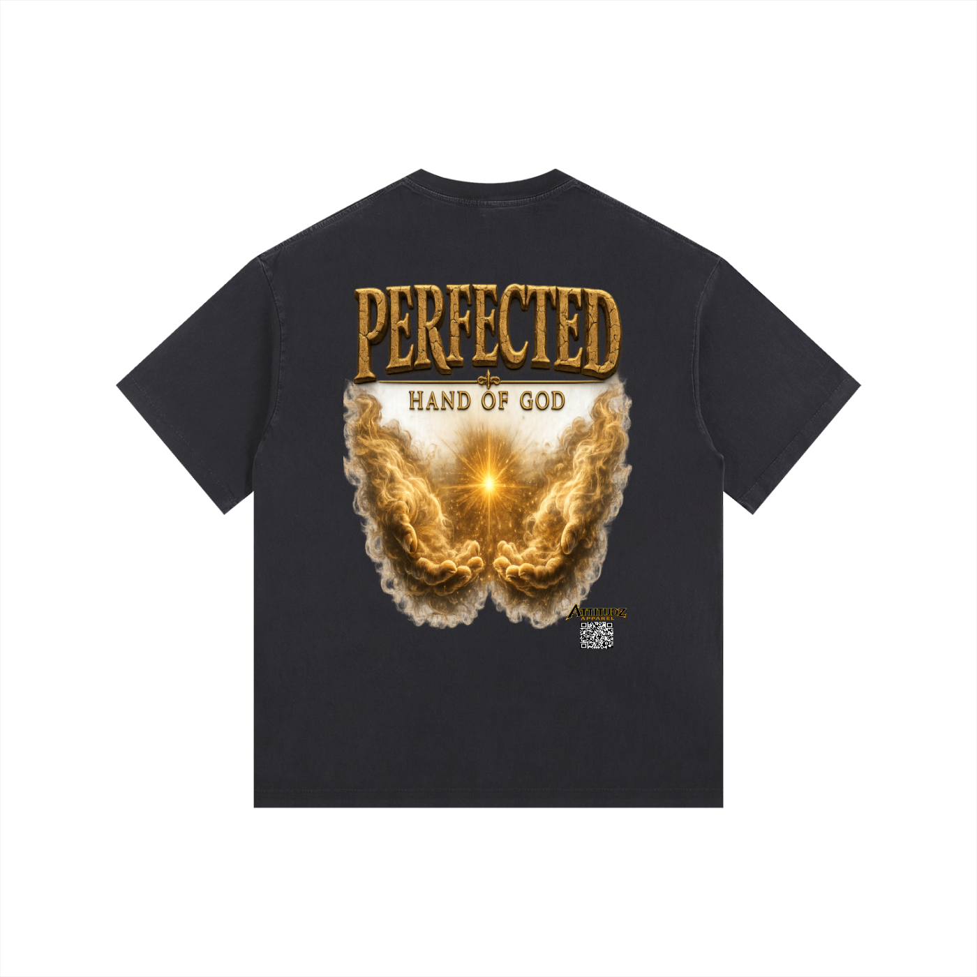 "Perfected" Vintage Washed Oversized Cotton T-Shirt