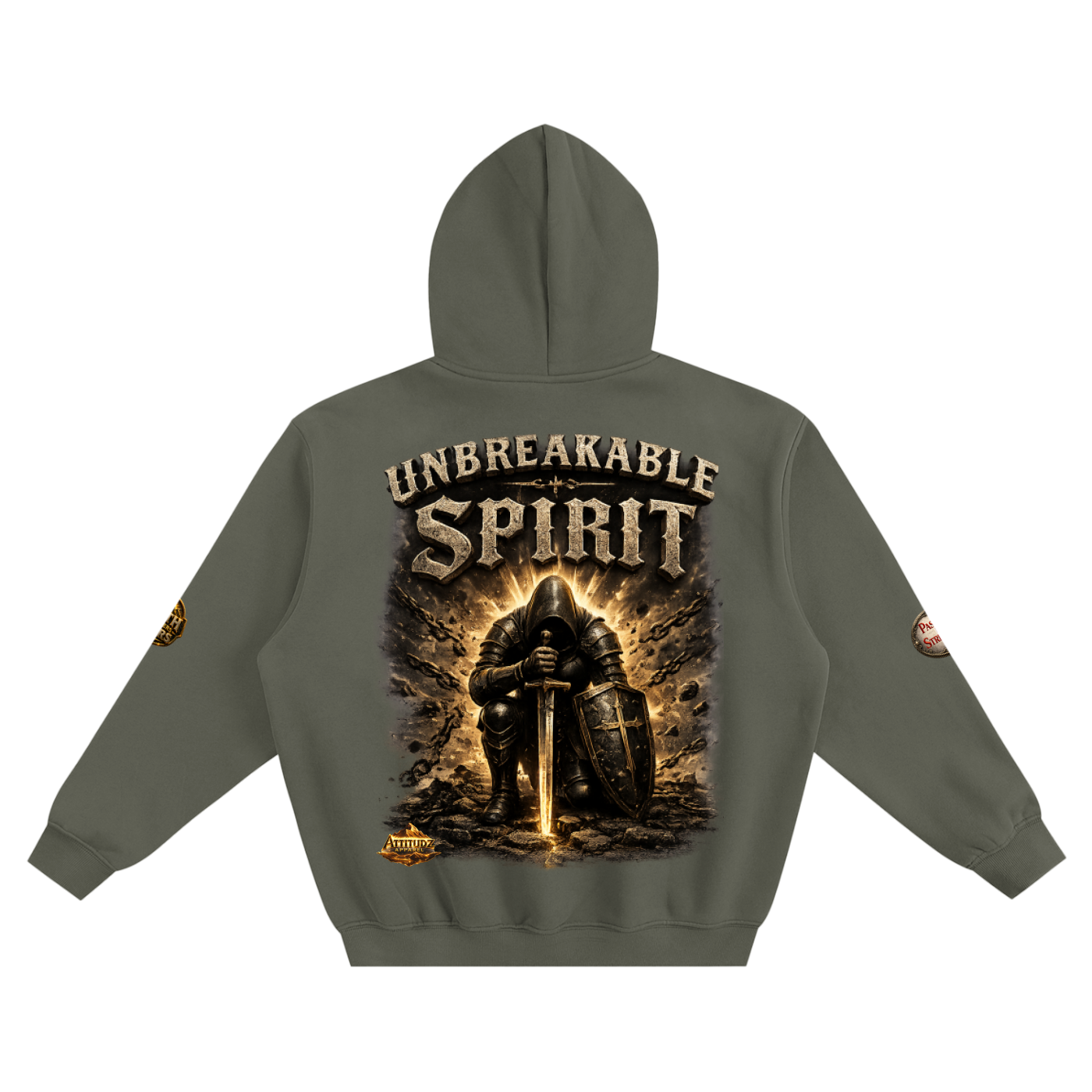“Locked in” Fleeced Boxy Hoodie