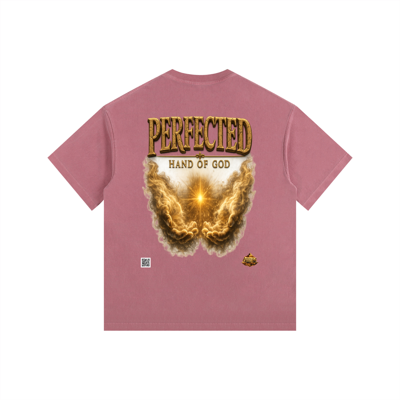 "Perfected" Vintage Washed Oversized Cotton T-Shirt