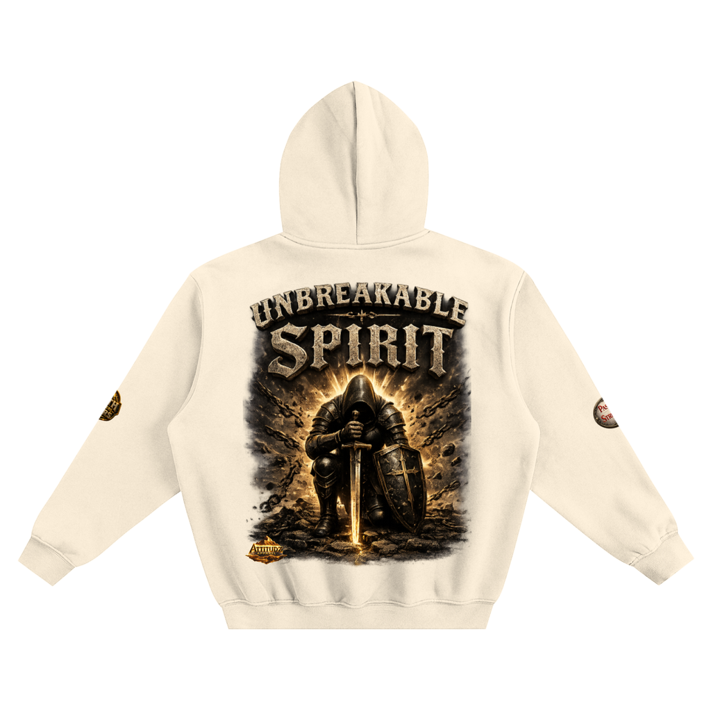 “Locked in” Fleeced Boxy Hoodie
