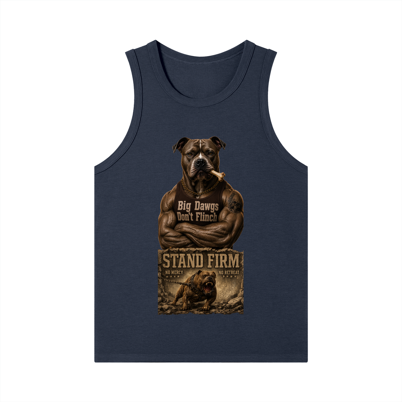 Men's Stand Firm" Heavyweight Ribbed Tank Top