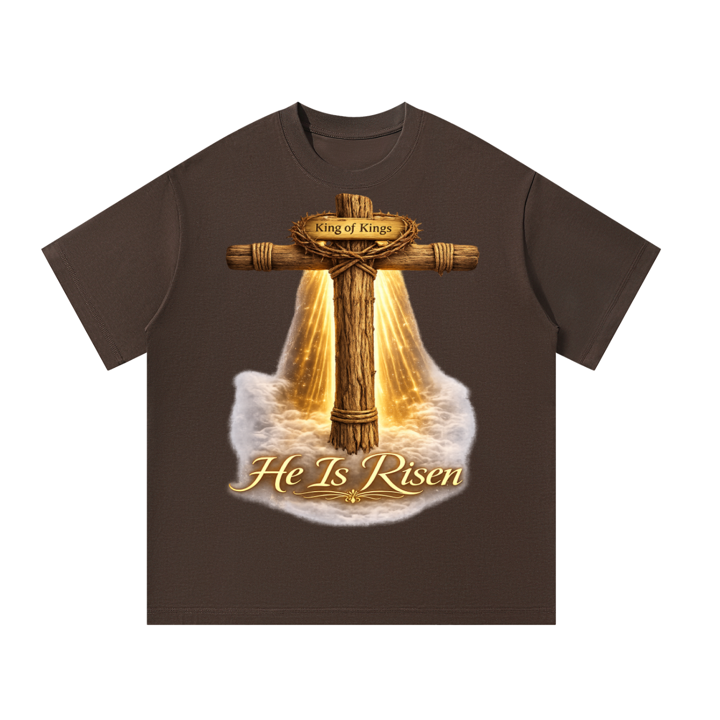 He Is Risen – Unisex Oversized Tee