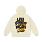 "Purpose" Oversize Heavyweight Fleece Hoodie