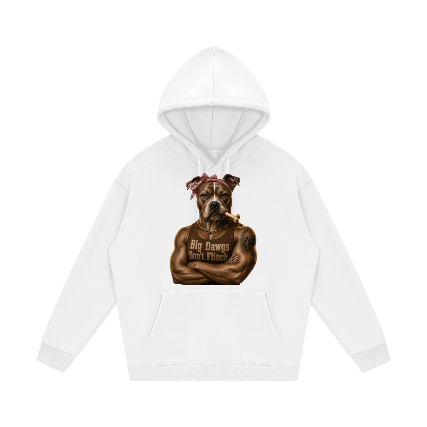 Woman's "Big Dawgs" Fleece Hoodie
