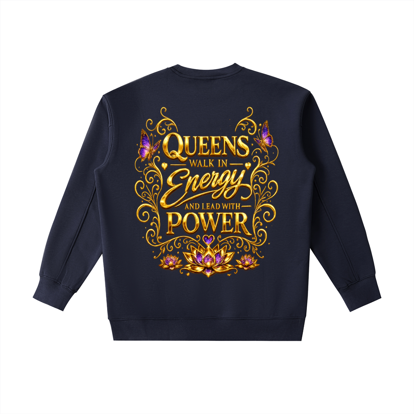 "Queen's Energy" Essential Heavyweight Crewneck Sweatshirt