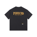 Perfected" Vintage Washed Oversized Cotton T-Shirt