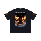 Men's "Forged In Fire" Oversized Cotton T-Shirt