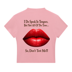 Women's The Tongue Essential Slim Fit Mock Neck T-Shirt