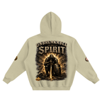“Locked in” Fleeced Boxy Hoodie