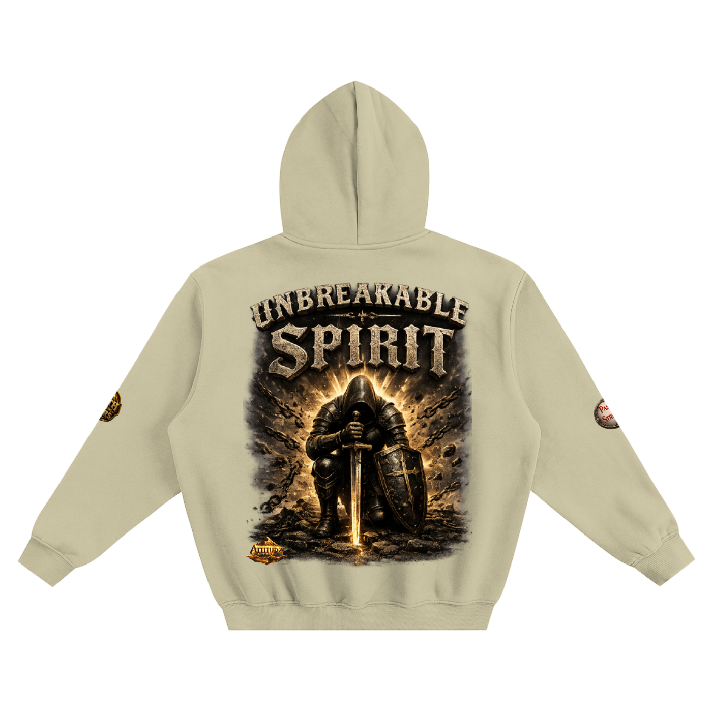 “Locked in” Fleeced Boxy Hoodie