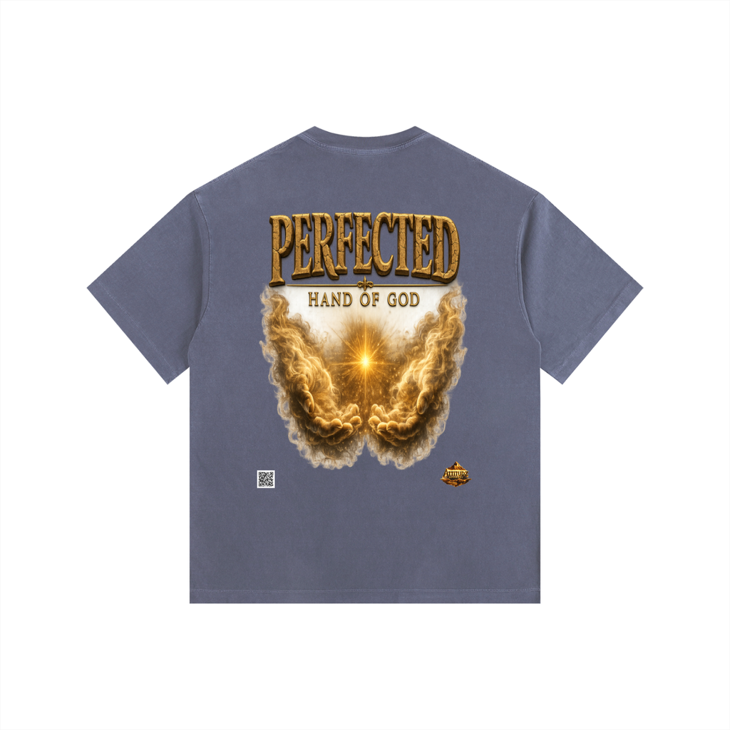 "Perfected" Vintage Washed Oversized Cotton T-Shirt