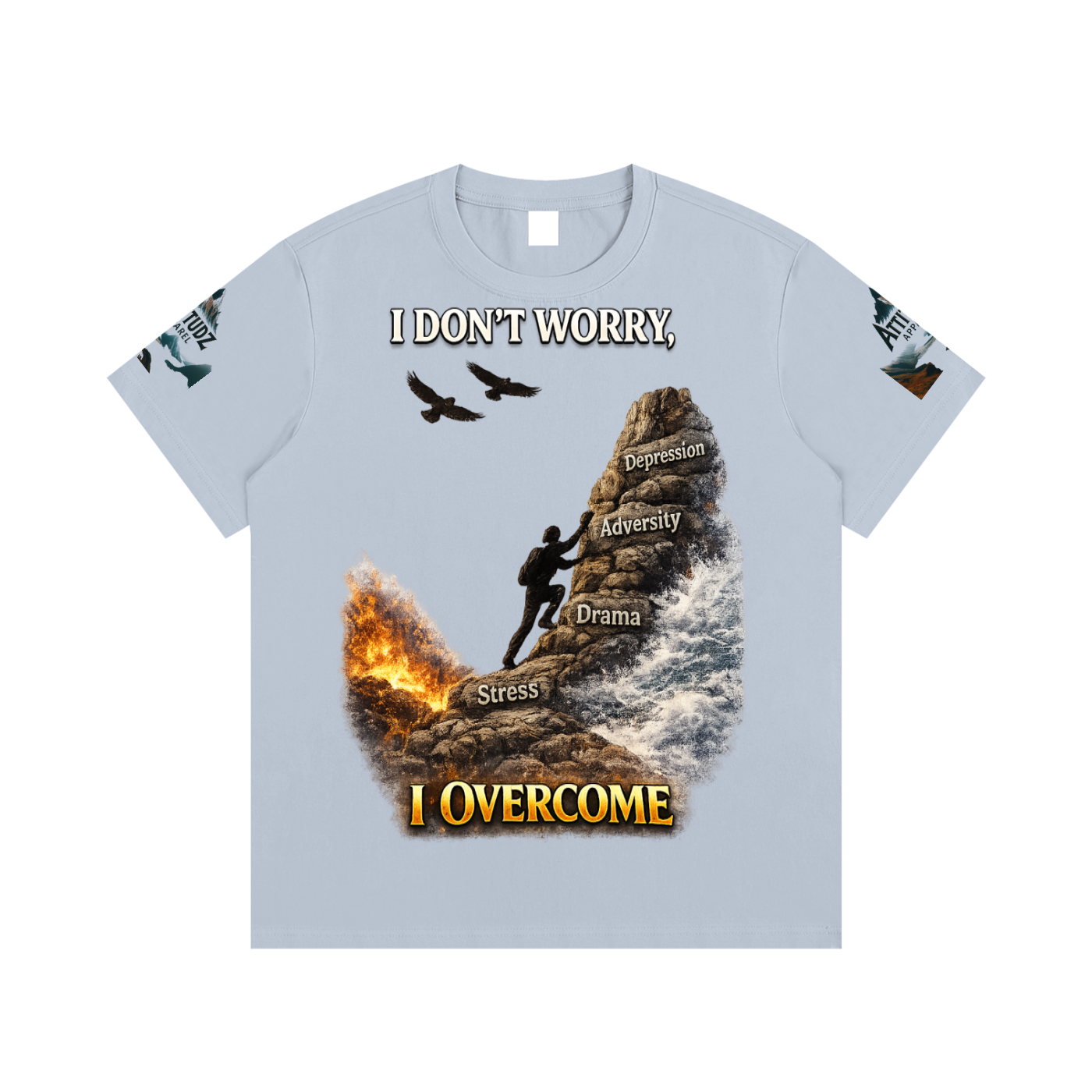 Men's/Women's: I Overcome, Essential Cotton T-Shirt