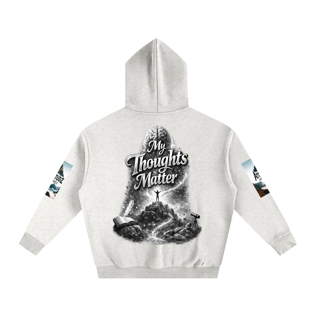 Unisex "I Think I Am" Oversize Fleeced Hoodie