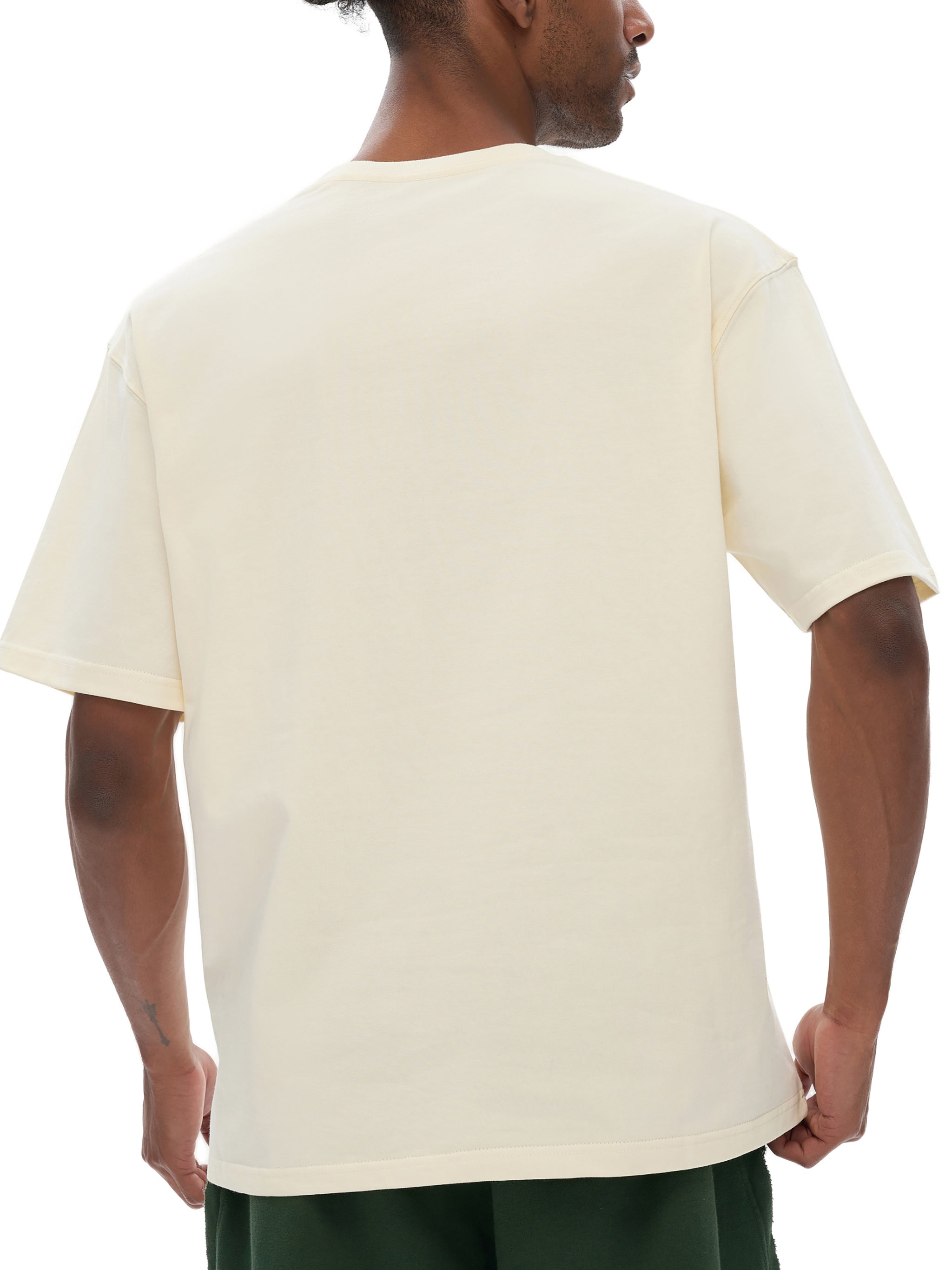 "Big Dawgs" Heavyweight Drop Shoulder Cotton T-Shirt