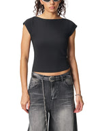 Women's "My Tongue" Essential Wide Neck Baby T-shirt