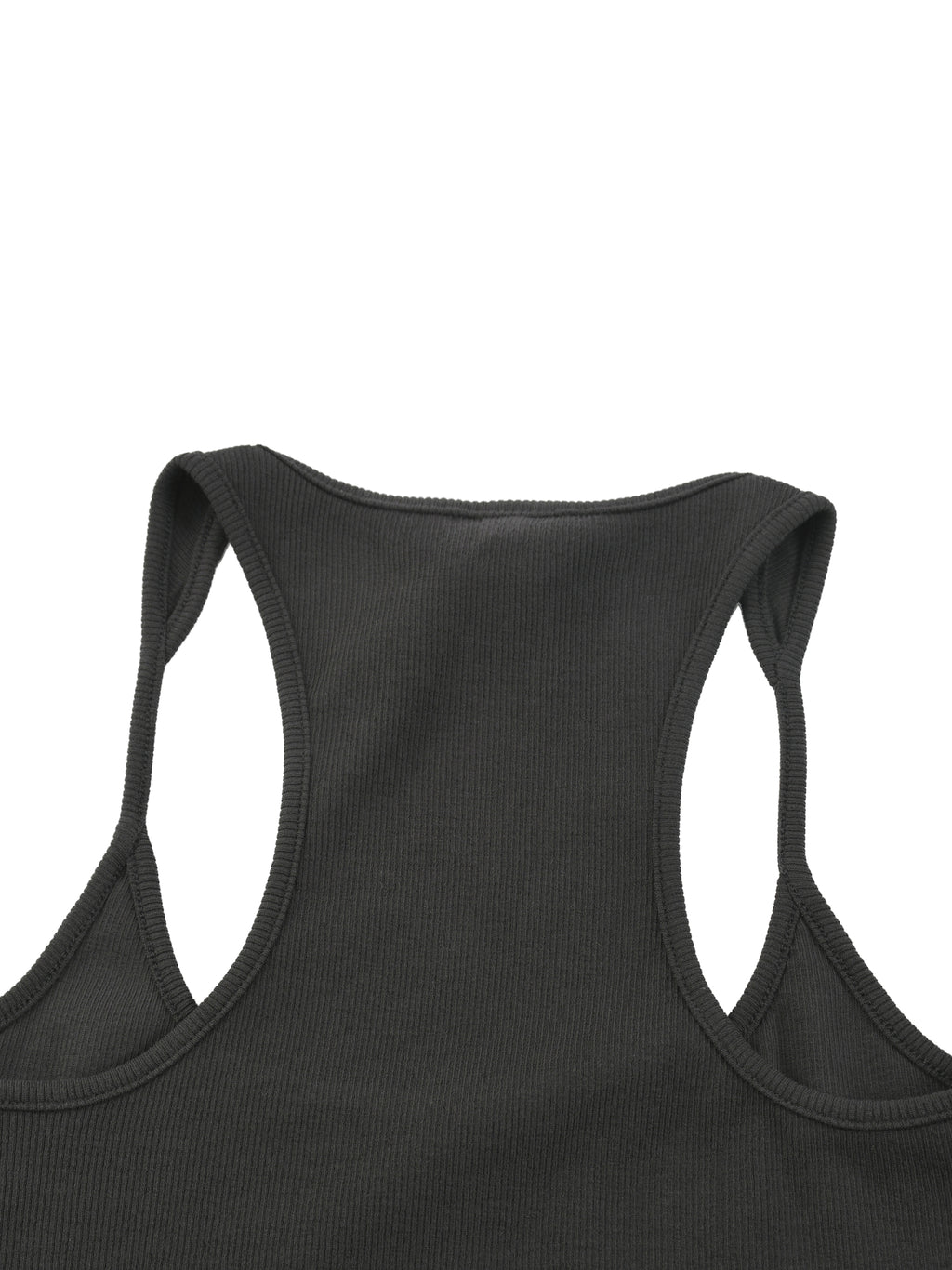 Women's" Slim Fit Ribbed Racerback Tank – Heart Graphic