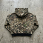 Woodland Status – Rhinestone Camo Cropped Hoodie