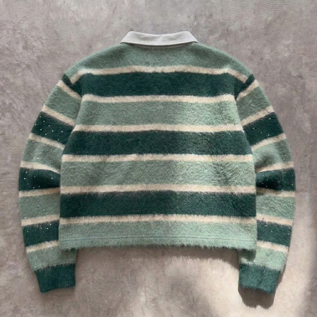 Beloved Mohair Polo Sweater