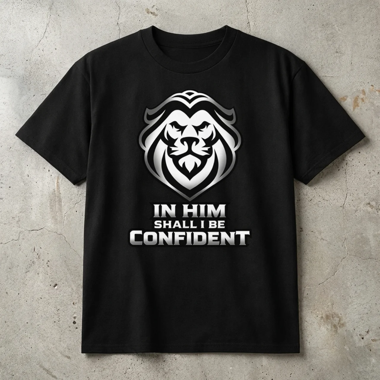 Lionheart Faith – Unisex Oversized Tee