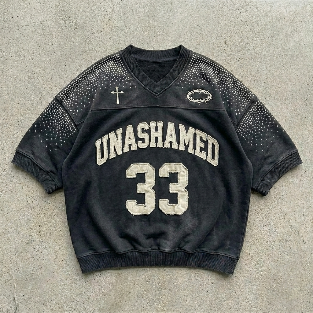 Crown Witness - Vintage Black Short Sleeve Jersey