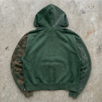 Trust God Rhinestone Camo Zip Hoodie