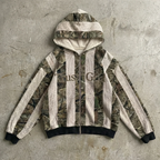 Faith Terrain – Striped Camo Embroidered Hoodie