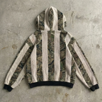 Faith Terrain – Striped Camo Embroidered Hoodie