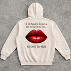 “The Tongue Cuts Deeper” Hoodie