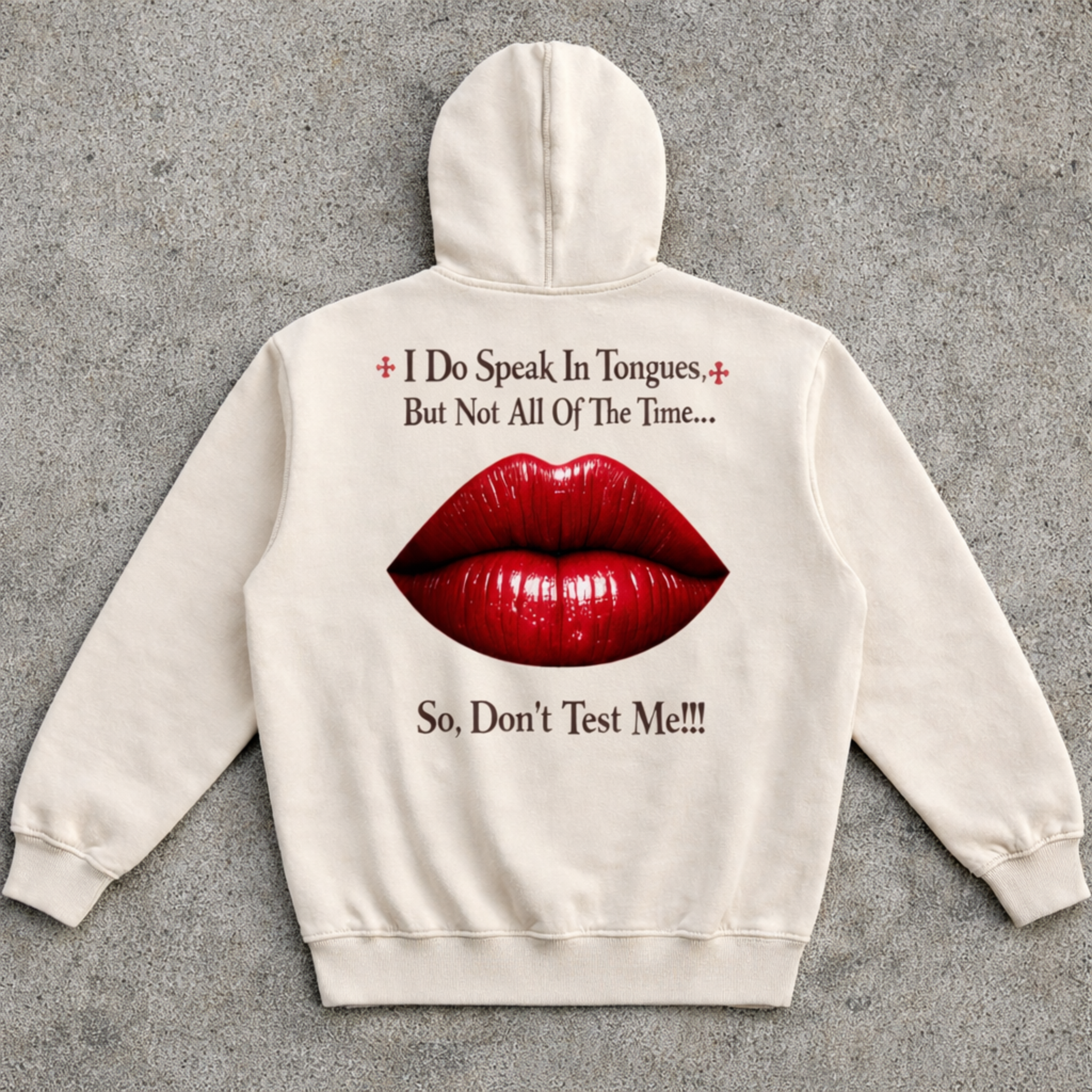 “The Tongue Cuts Deeper” Hoodie